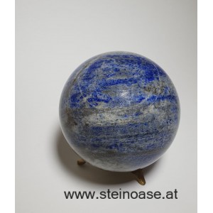 Lapis Lazuli Kugel mit 'Herz'  80mm